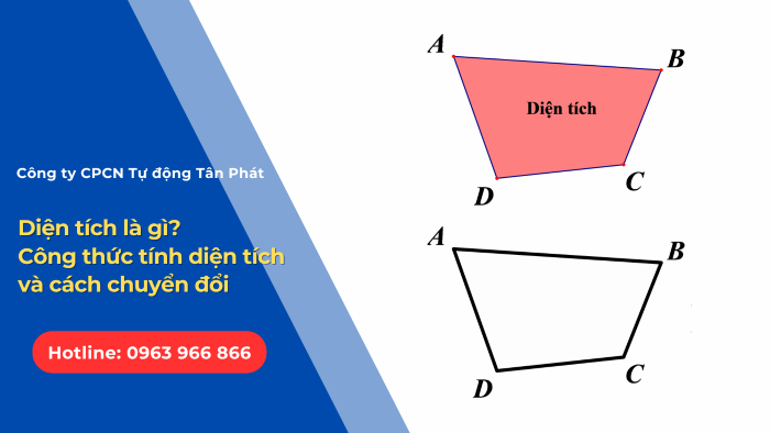 Đơn vị đo diện tích và cách chuyển đổi