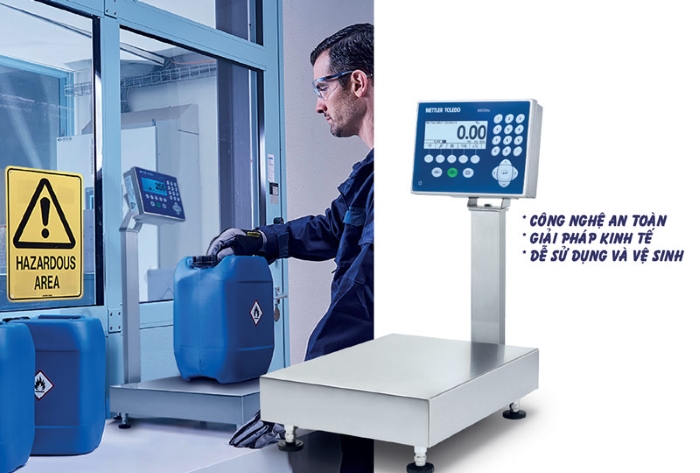 Cân an toàn trong khu vực dễ cháy nổ