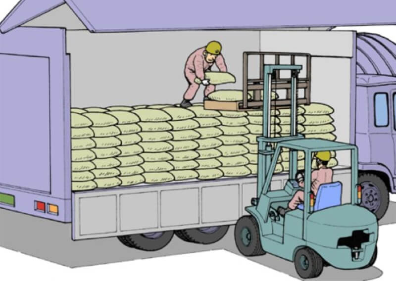 Đảm bảo độ ổn định của phương tiện vận chuyển khi bốc xếp hàng lên/xuống