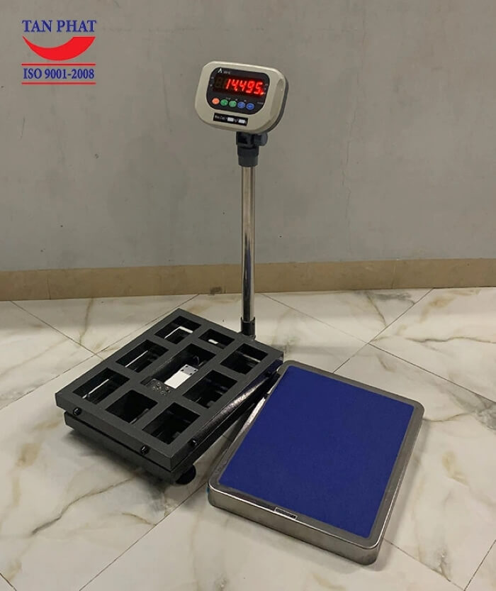 Hình ảnh thực tế cân bàn điện tử A501E 500kg