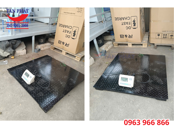 cân điện tử 3 tấn giao tại Long Biên, Hà Nội