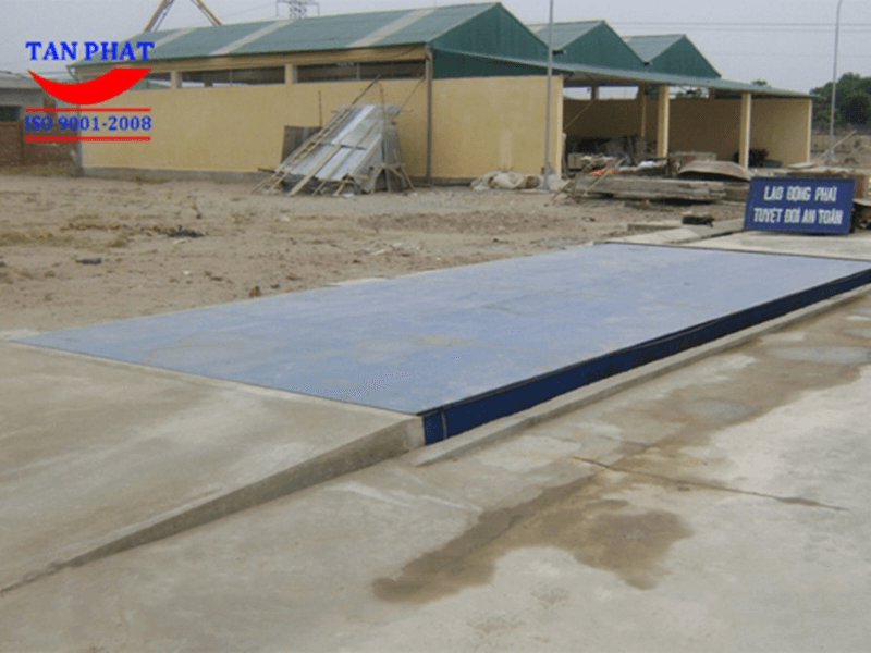 Cân ô tô điện tử 40 tấn thường được lắp đặt để cân các dòng xe tải nhỏ