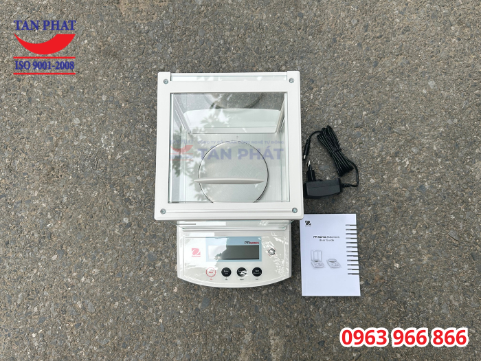 Cân PR423/E Ohaus thường được dùng trong thí nghiệm, giáo dục, công nghiệp,...