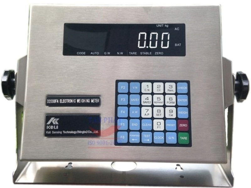 Đầu cân reset về 0