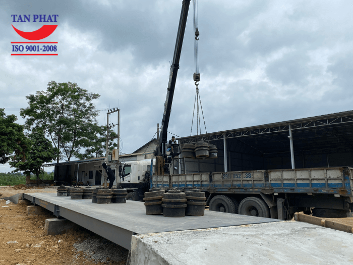 Tân Phát hiệu chuẩn cân đảm bảo cân vận hành chính xác