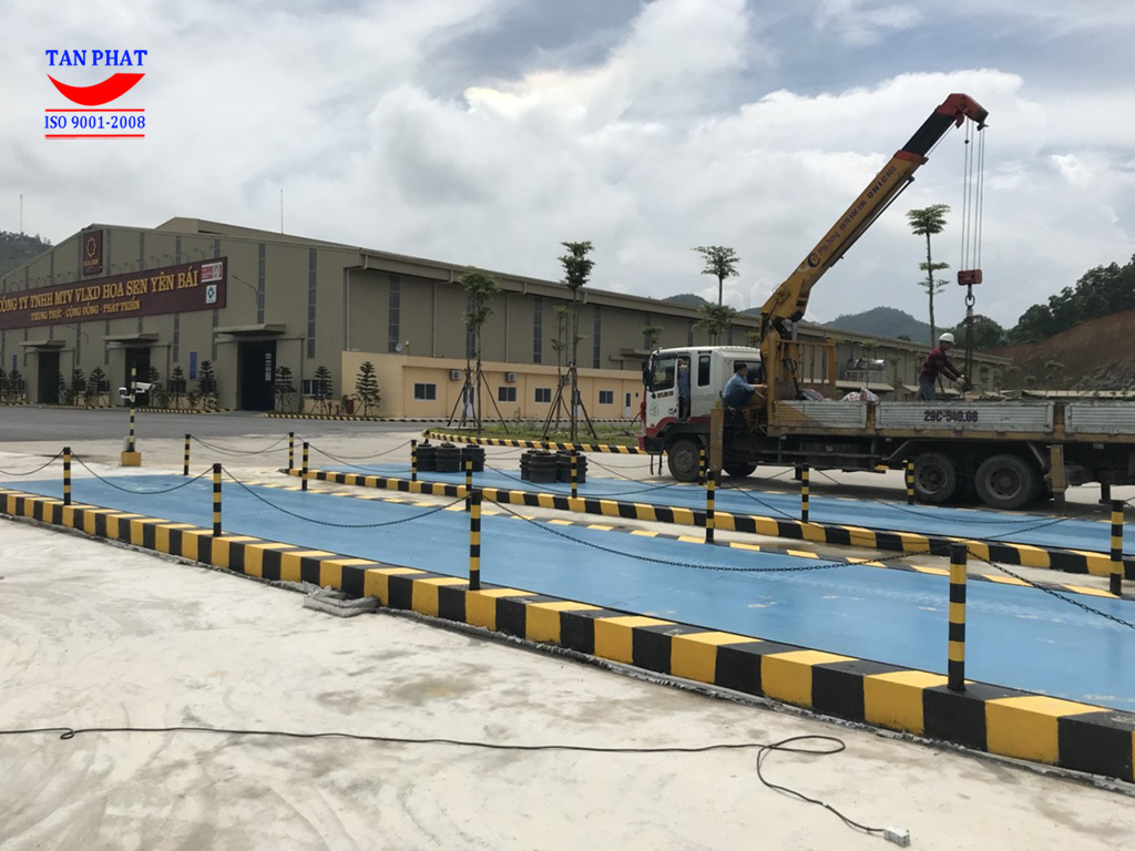 cân ô tô lắp đặt tại Yên Bái