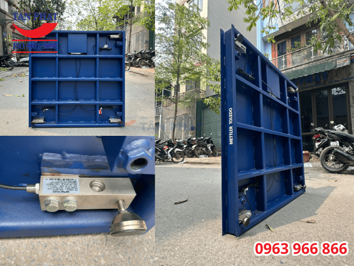 Kết cấu khung cơ khí chắc chắn, hệ thống thiết bị cân nhập khẩu chính hãng