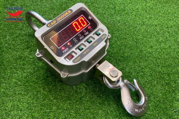 Cân có màn hình LED chữ đỏ