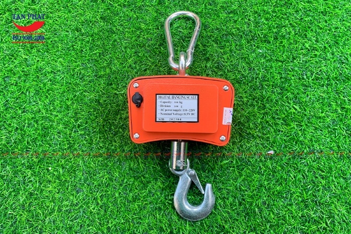 Mặt sau cân móc treo 500kg Crane Scale