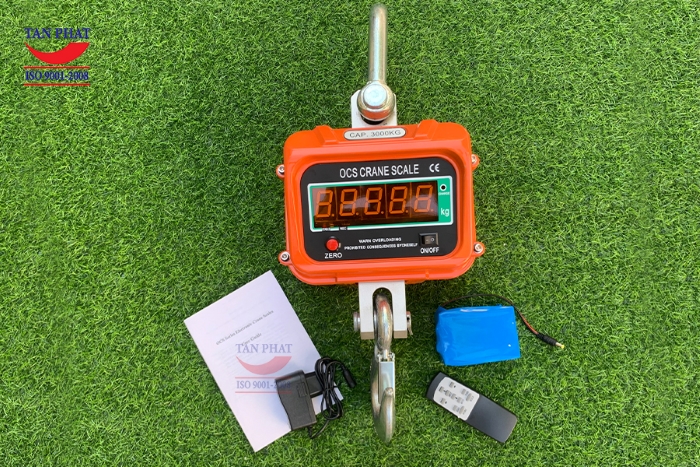 Cân treo 3 tấn OCS nhập khẩu chính hãng