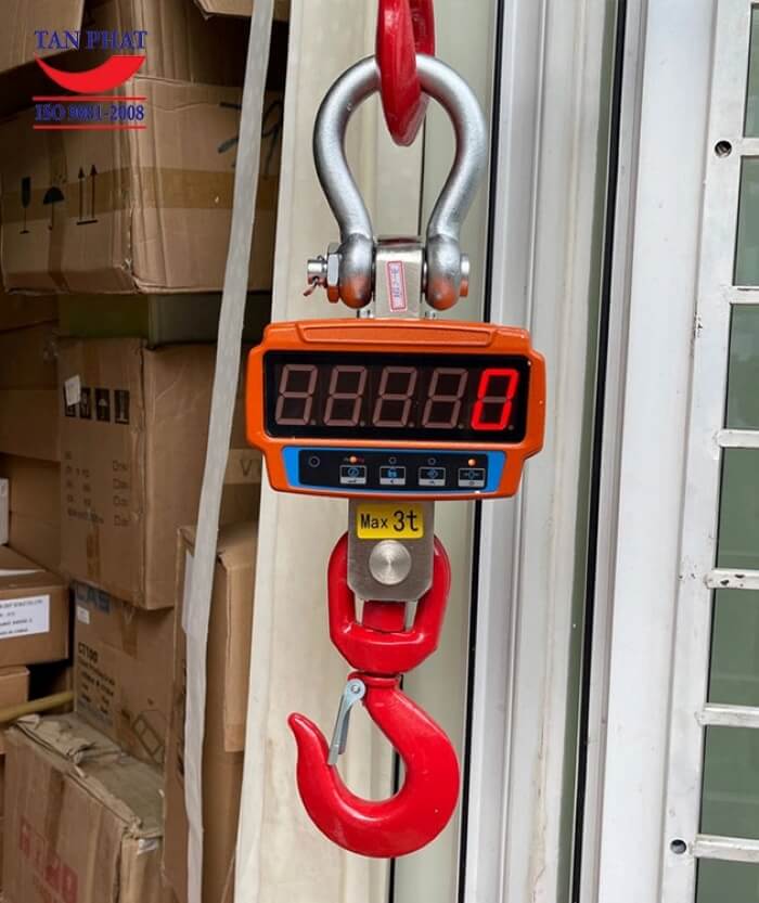Cân móc cẩu OCS JJE 3 tấn (3000kg)
