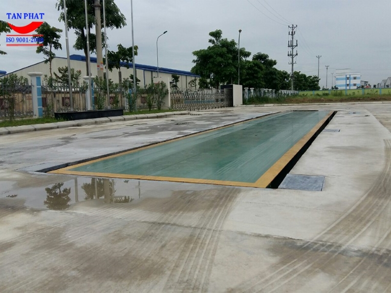 Cân xe ô tô điện tử được Tân Phát thực hiện lắp đặt và bàn giao tại Cẩm Giàng, Hải Dương