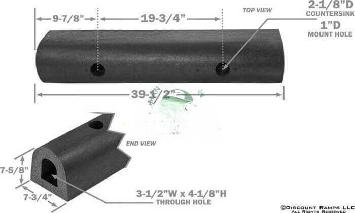 Thanh cao su chống sốc dạng chữ D có độ bền và khả năng chống va đập tốt
