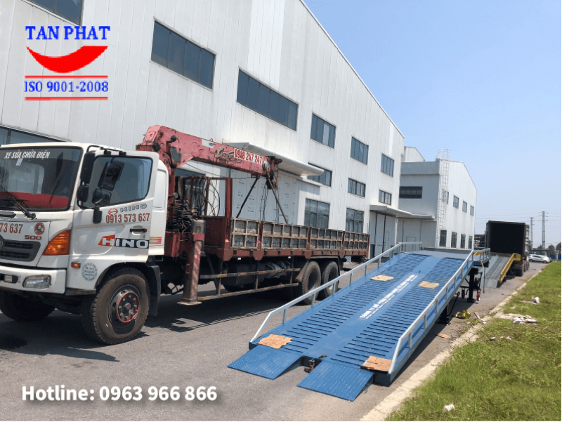 Cầu công 13000 x 2400 mm được Tân Phát bàn giao tại Hiệp Hòa, Bắc Giang