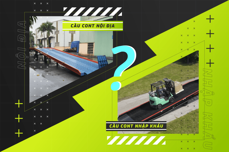 Lựa chọn cầu container nhập khẩu hay nội địa sẽ tùy thuộc vào nhu cầu sử dụng và điều kiện kinh tế của doanh nghiệp