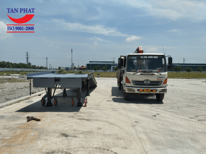 Cầu được vận chuyển và lắp đặt trực tiếp tại địa chỉ của khách hàng