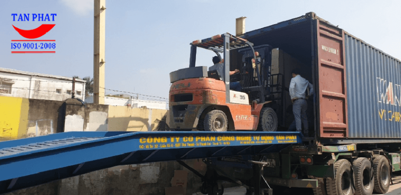 Cầu dẫn container Tân Phát bàn giao tại Phù Ninh, tỉnh Phú Thọ