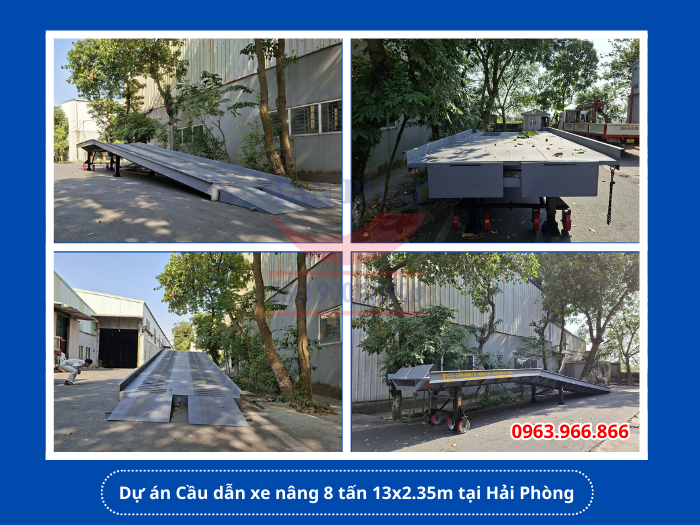 cầu lên container Hải Phòng