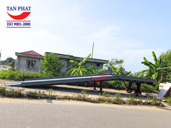 Kết cấu dầm U, I chắc chắn, kích thước 11mx2.35m đáp ứng nhu cầu sử dụng an toàn và bền bỉ