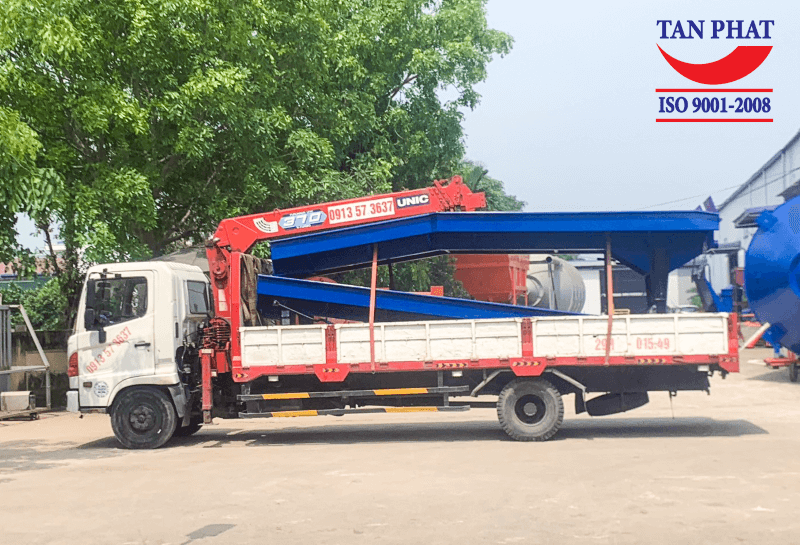Sản phẩm được Tân Phát vận chuyển và bàn giao tới tận chân công trình của khách hàng