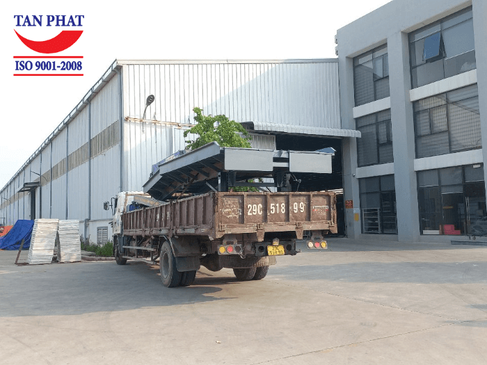 Tân Phát bàn giao cầu tại doanh nghiệp khách hàng