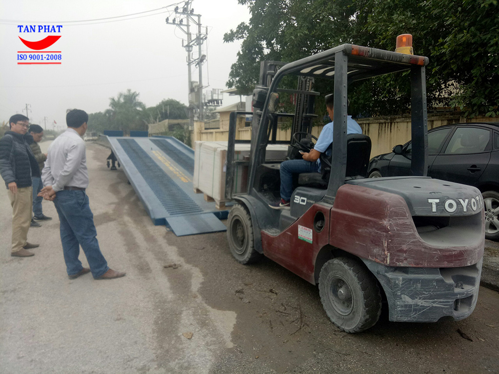 Thử nghiệm cầu xe nâng