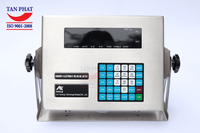Đầu cân D2008FA nhập khẩu chính hãng Keli