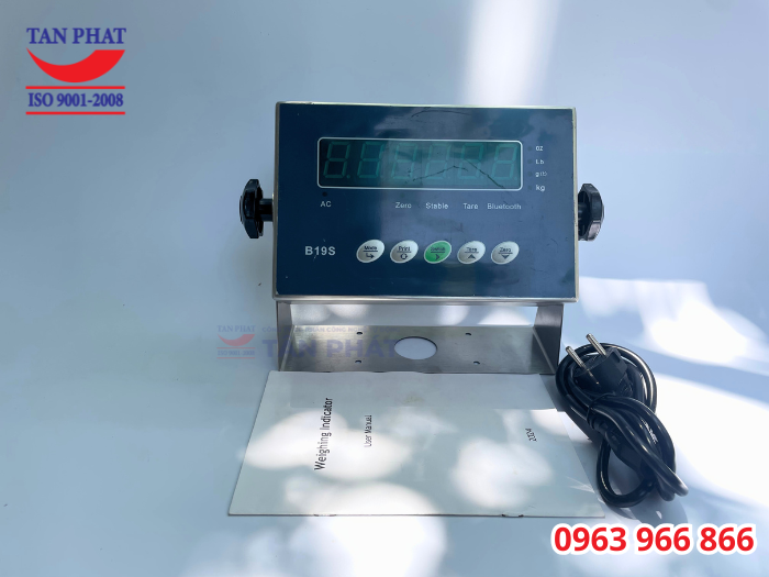 Đầu cân B19S Amcells nhập khẩu chính hãng với đầy đủ phụ kiện đi kèm