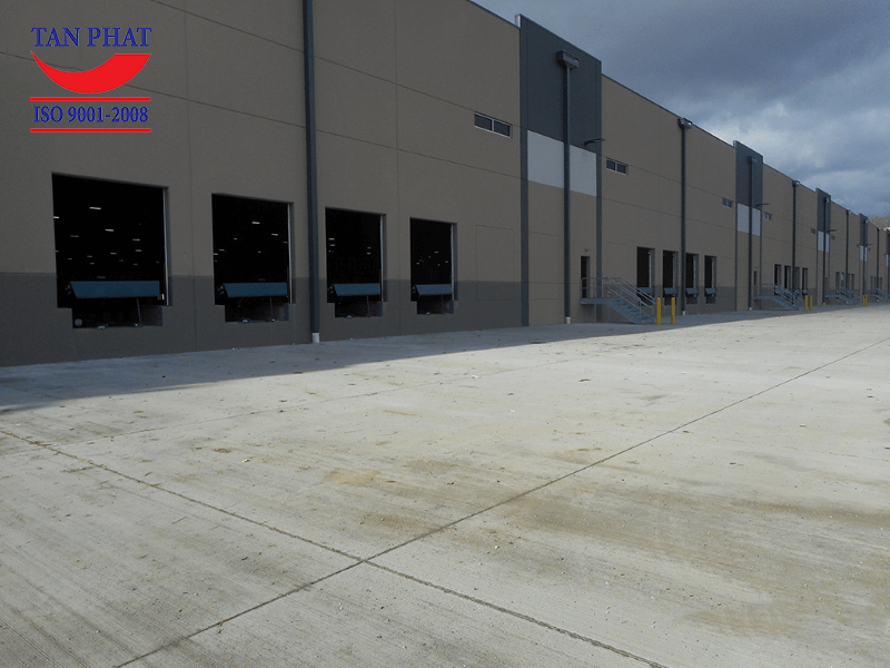 Dock nâng hàng do Tân Phát trực tiếp sản xuất và bàn giao tới đơn vị khách hàng