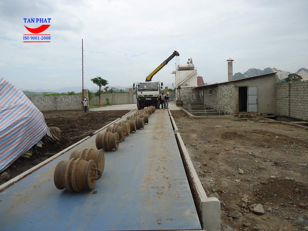 lắp đặt cân ô tô điện tử