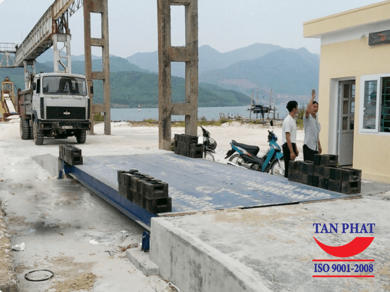 Hiệu chuẩn 4 góc của cân ô tô 20 tấn