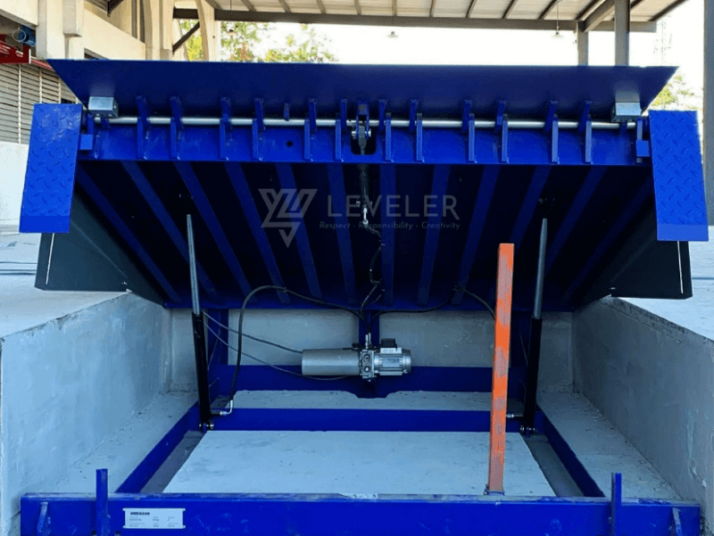 Dock leveler xilanh kép sở hữu nhiều ưu điểm nổi bật