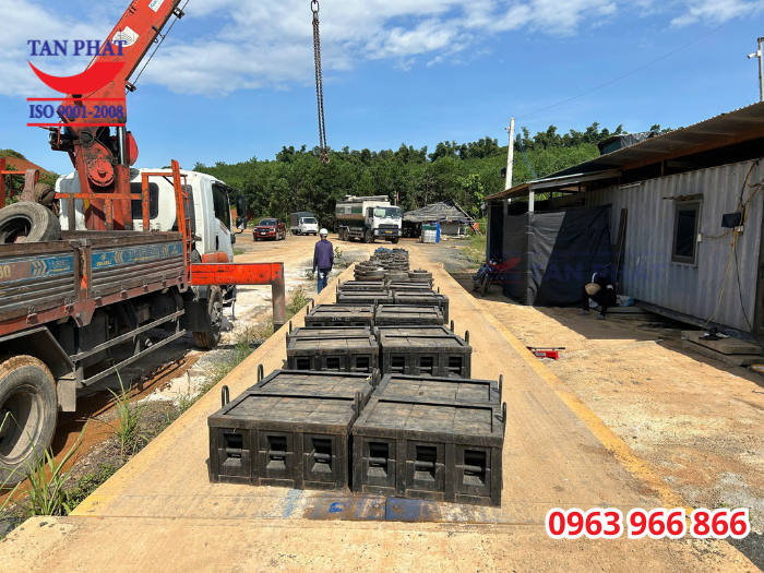 Trạm cân được hiệu chuẩn đảm bảo hoạt động ổn định và chính xác