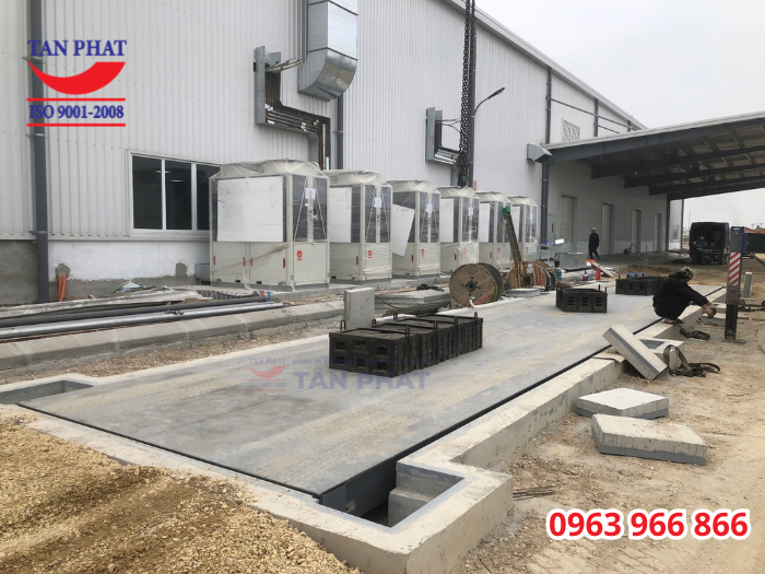 Trạm cân được đưa vào sử dụng giúp nâng cao uy tín của doanh nghiệp