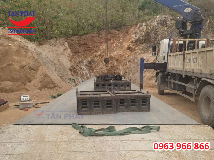 Quá trình hiệu chuẩn trạm cân sau khi lắp đặt hoàn thiện