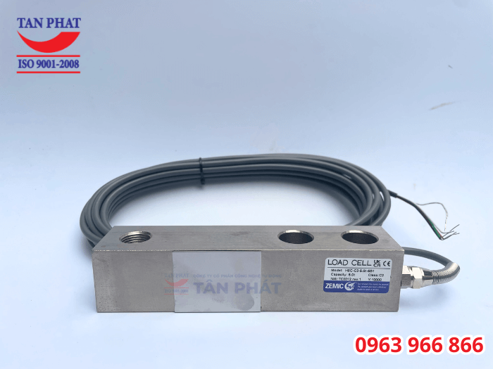 Loadcell Zemic H8C 5 tấn thường được sử dụng cho các loại cân bàn, cân sàn điện tử,…