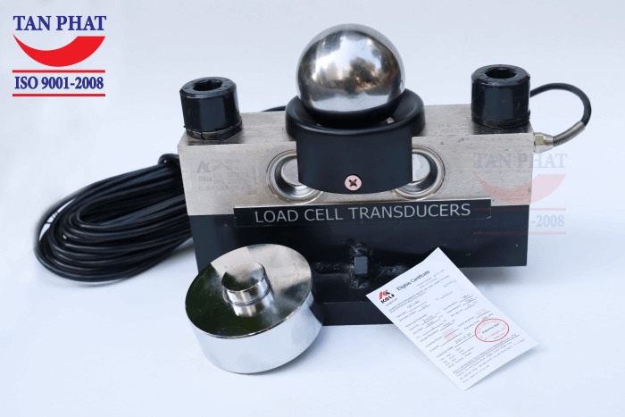 Thiết kế dạng cầu bi giúp giữ cân bằng tốt hơn so với những loại loadcell cân ô tô khác.