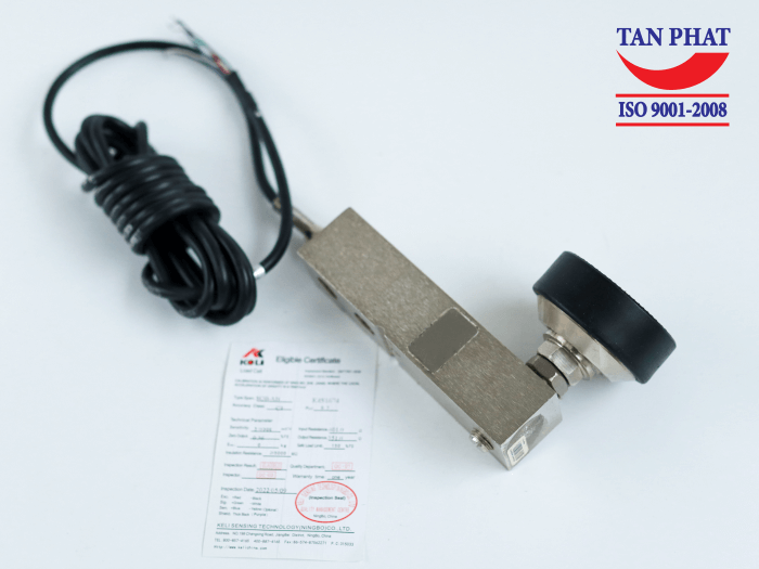 Loadcell SQB 250kg của Keli được Tân Phát nhập khẩu và cung cấp chính hãng với đầy đủ phụ kiện và CO, CQ đi kèm