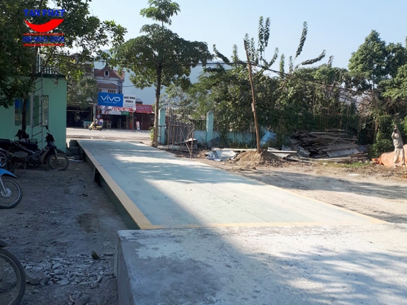 Cân ô tô 120 tấn lắp đặt tại Lương Sơn, Hòa Bình