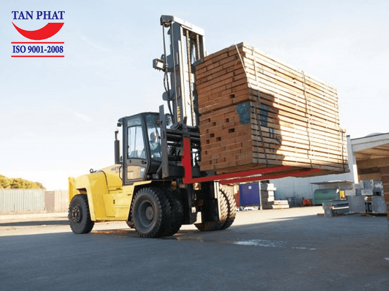 Xe nâng hàng hóa tải trọng, kích thước lớn