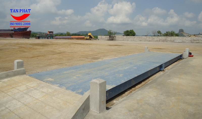 Trạm cân ô tô điện tử 100 tấn, kích thước 12x3m