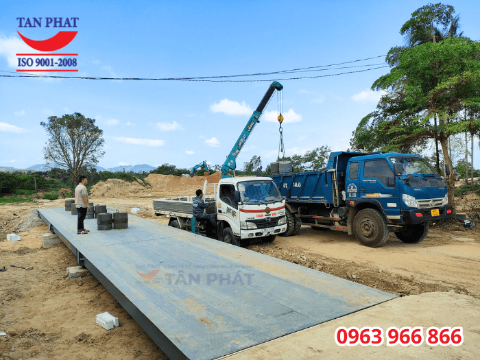 Quá trình hiệu chuẩn trạm cân sau khi lắp đặt hoàn thiện, đảm bảo cân hoạt động ổn định và chính xác