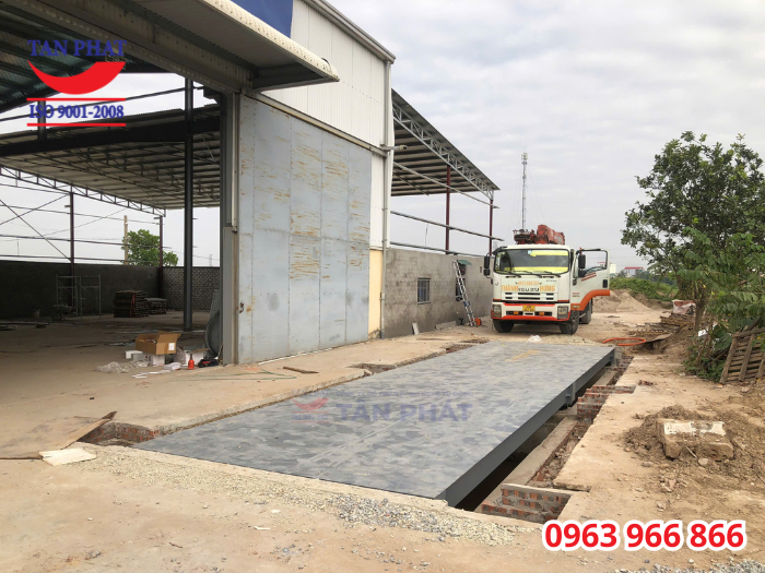 Trạm cân 60 tấn lắp đặt tại Thái Bình sở hữu nhiều ưu thế nổi bật