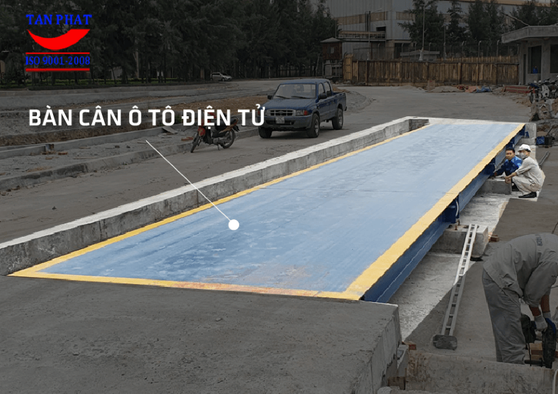 Bàn cân ô tô điện tử 120 tấn