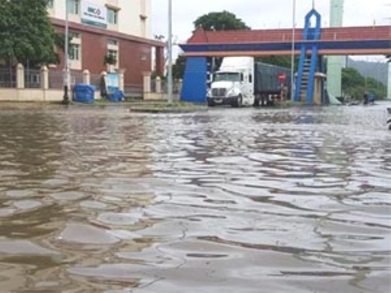 Trạm cân ô tô có thể bị ngập nước do lũ, mưa lớn,...