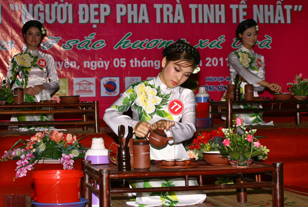 Nhiều quốc gia tham gia Festival Trà Bắc Thái Nguyên 2013