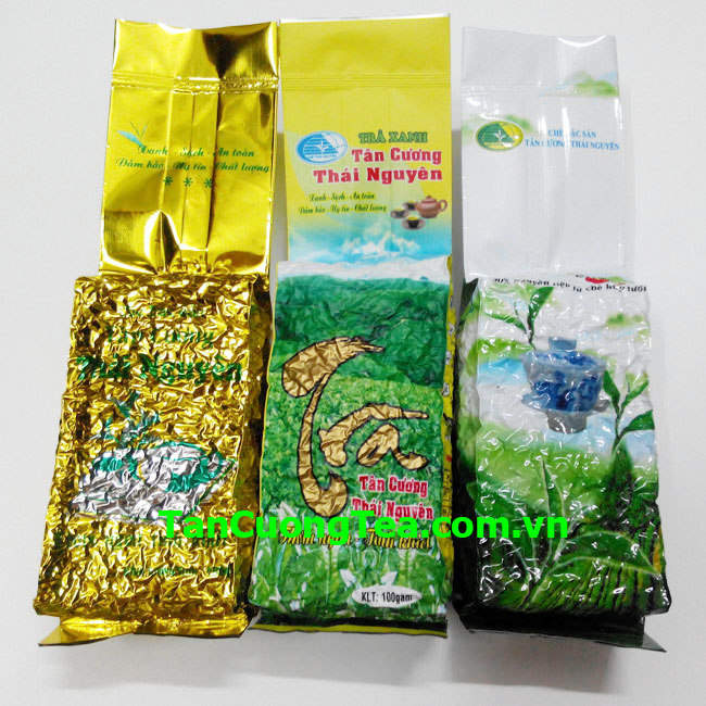 Chè Thái Nguyên ngon cần mẫu mã bao bì đẹp