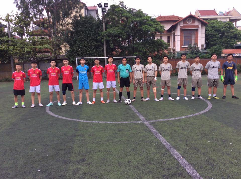 Khai mạc giải bóng đá THPT Bắc Đuống chào mừng 26/3