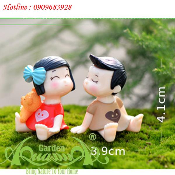 Người Em Bé Nhắm Mắt - Phụ Kiện Aquagarden