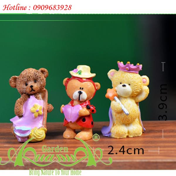 Gấu Teddy - Phụ Kiện Aquagarden
